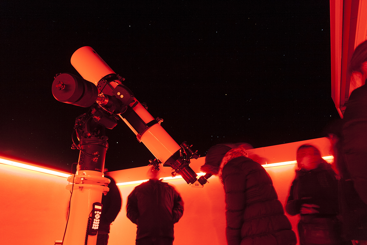 Visitas nocturnas observatorio de Tiedra