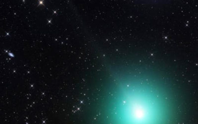 Un cometa con alta actividad se acerca a la Tierra